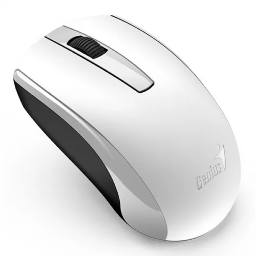 Мышь беспроводная Genius ECO-8100, 2.4 GHz, 800-1600 dpi, встроенный аккумулятор, White (31030004401) фото 2