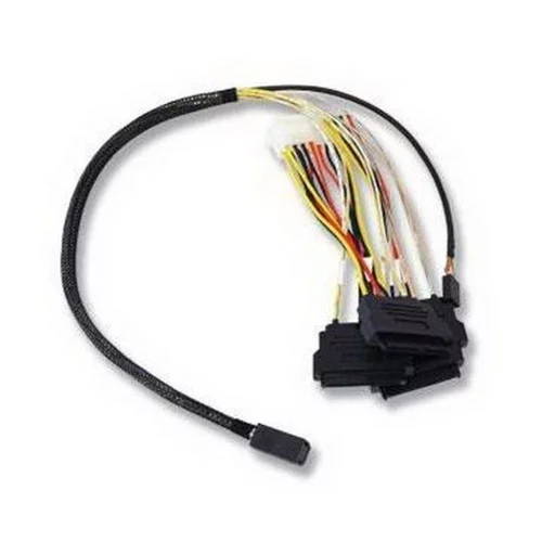 Кабель ACD-SFF8643-SAS8482SB-10M, INT, SFF8643-to-4*SFF8482 ( HDmSAS -to- 4*SAS internal cable) 100cm (аналог LSI00412, 2280100-R) (6705049) (MD-6705049)