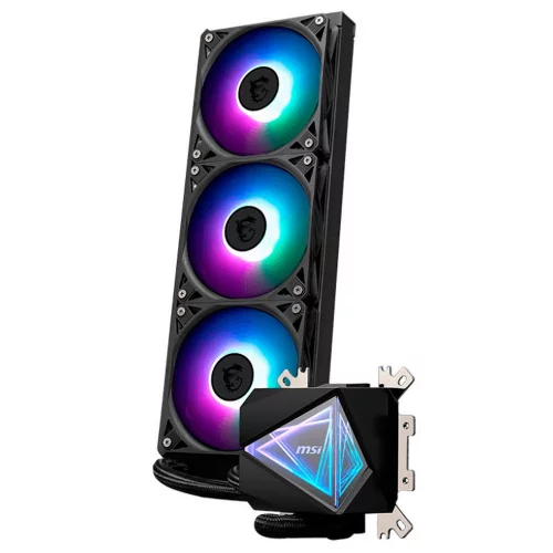 Жидкостная система охлаждения MSI MAG CORELIQUID I360 3x ARGB Gen2 Fan, ARGB Gen2 Block, Color Box (306-7ZW8A11-C24 / 306-7ZW8E11-C24) фото 4