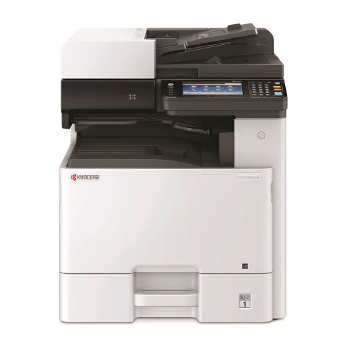 Kyocera ECOSYS M8130cidn, P/ C/ S, цв.лазерный, A3, 30/ 15(A4/ A3) стр/ мин, 1200x1200 dpi, 1,5 Гб, USB 2.0, Network, HyPAS, лоток 500 л., Duplex, автопод., старт.тонер 3000/ 1500(BK/ CMY) стр. (1102P33NL0)