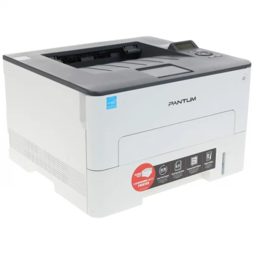 Принтер Pantum P3010D, дуплекс, A4, 30стр/мин, 1200 х 1200dpi, 128Mb, USB, стартовый картридж 1000стр., серый корпус (P3010D)