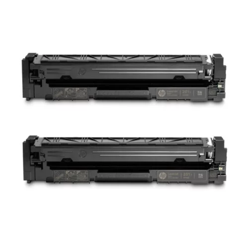 Тонер-картридж набор из 2 шт/ HP 201X 2-pack High Yield Black Original LaserJet Toner Cartridges (CF400XD) фото 3