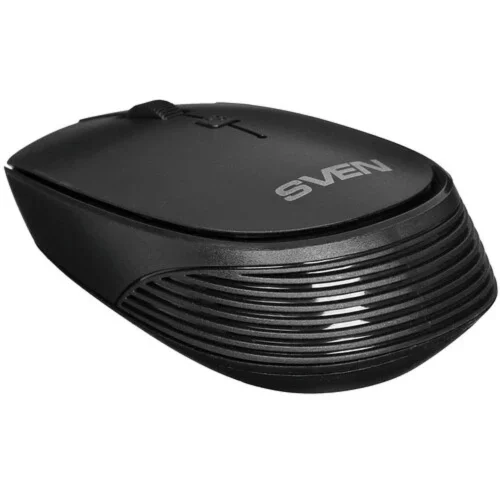 SVEN Беспроводная мышь RX-210W чёрная (2,4 GHz, 3+1кл. 800-1400 DPI, блистер) (SV-020637) фото 3