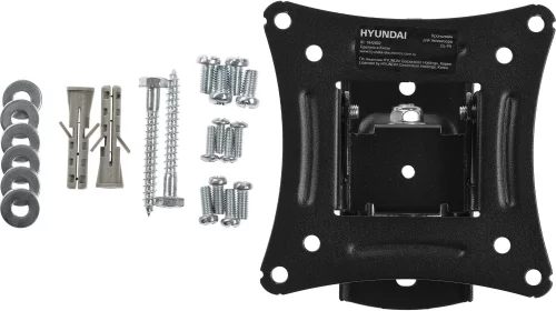 Кронштейн для телевизора Hyundai GL-R1 черный 20-29 макс.15кг настенный поворот и наклон (HMA29FS115BK71) фото 11
