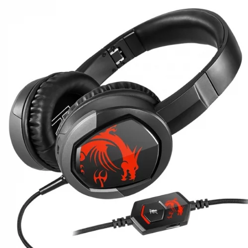 Гарнитура MSI Immerse GH30 Wired, 1.5 m, Black (S37-2101000-SV1) фото 3