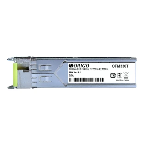 Трансивер/ OFM330T/ 3KM WDM SFP Transceiver, 1000Base-BX-D, Simplex SC, TX: 1550nm, RX: 1310nm, Single-mode, 3KM (OFM330T/3KM/A1A)