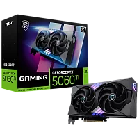 Видеокарта MSI PCI-E 5.0 RTX 5060TI 8G GAMING NVIDIA GeForce RTX 5060TI 8Gb 128bit GDDR7 2572/28000 HDMIx1 DPx3 HDCP Ret (RTX 5060 TI 8G GAMING)