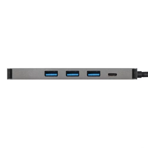 Exegate EX293984RUS Док-станция ExeGate DUB-31C/ PD/ H (кабель-адаптер USB Type-C --> 3xUSB3.0 + PD 60W + HDMI 4K@30Hz, Plug&Play, серый) фото 3