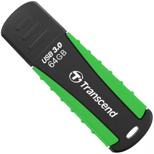 Флеш-накопитель Transcend 64GB JETFLASH 810 USB 3.0 Black/ green (TS64GJF810)