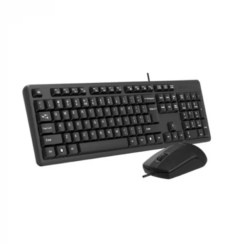 Клавиатура + мышь A4Tech KK-3330, Wired, USB, 1000dpi, 3But (KK-3330 USB (BLACK)) фото 3