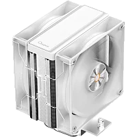 Кулер для процессора/ CPU Cooler Ocypus Delta A40 Elite WH Dual FAN (220W, 4-pin PWM, 156.7mm, Al/ Cu, 4x6mm, 2x120mm, 73CFM, 29dBA, 2000RPM, S: 1851/ 1700/ 1200/ 115X, AM5/ AM4, white) (DELTA-A40-WH2NNWN00X-GL)