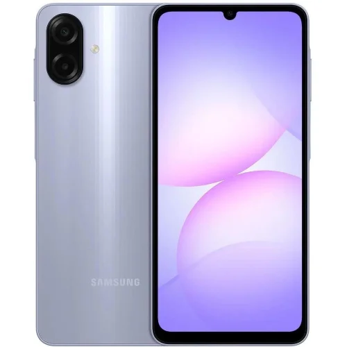 Смартфон Samsung SM-A075F Galaxy A07 128Gb 4Gb фиолетовый моноблок 3G 4G 6.5 1080x2400 Android 64Mpix 802.11 a/ b/ g/ n/ ac GPS GSM900/ 1800 GSM1900 (SM-A075FLVGCAU)