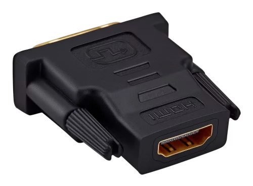 Переходник Buro HDMI (f) DVI-D (m) (HDMI-19FDVID-M_ADPT) черный фото 2