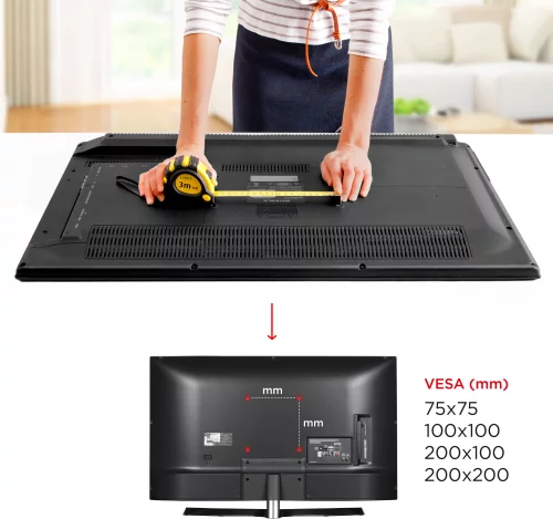 Кронштейн для телевизора Holder LCDS-5037 металлик 20-37 макс.30кг настенный поворот и наклон (LCDS-5037 METALLIC) фото 8