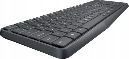 Клавиатура + мышь Logitech Wireless Desktop MK235, USB, Black (920-007931) (920-007931.) фото 4