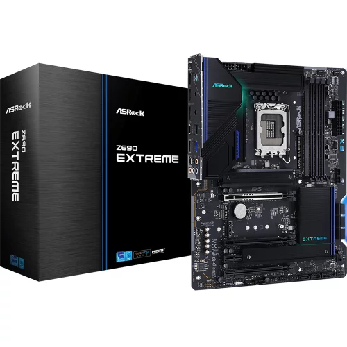 Asrock Z690 EXTREME {LGA1700, 4xDDR4, 8xSATA, RAID 3xM.2 HDMI DP ATX}