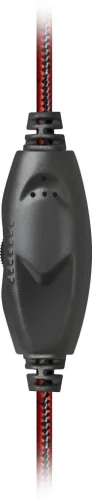 Наушники с микрофоном Defender Warhead G-370 черный/ красный 2м накладные оголовье (64037) фото 6