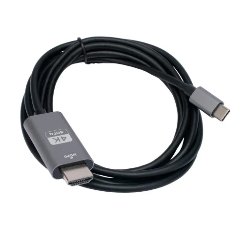 Cablexpert CCB-A-CM-HDMI-1.8M Кабель-переходник с Type-C на HDMI v2.0, Mobile, 1.8м, черный, корбка