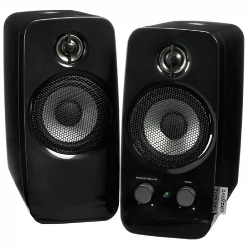 Колонки Creative Inspire T10 2.0 черный 10 Вт (51MF1600AA000)