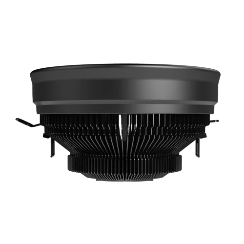 Кулер для процессора/ CPU Cooler PCCooler E126M PRO (92W, 4-pin PWM, 70mm, Al/Cu, -mm, FRGB, 1x120mm, 65.46CFM, 29.8dBA, 1600RPM, S: 1700/1200/115X, AM5/AM4, black) фото 4