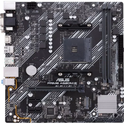 Материнская плата ASUS PRIME A520M-E AM4 2xDDR4 PCIEx16 M.2 VGA DVI HDMI GLAN mATX (90MB1510-M0EAY0)