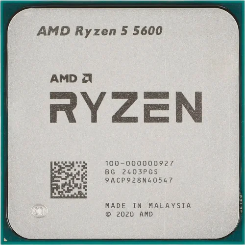 Процессор/ CPU AM4 AMD Ryzen 5 5600 (6C/12T, 3.5/4.4GHz, 32MB, 65W) OEM (100-000000927)