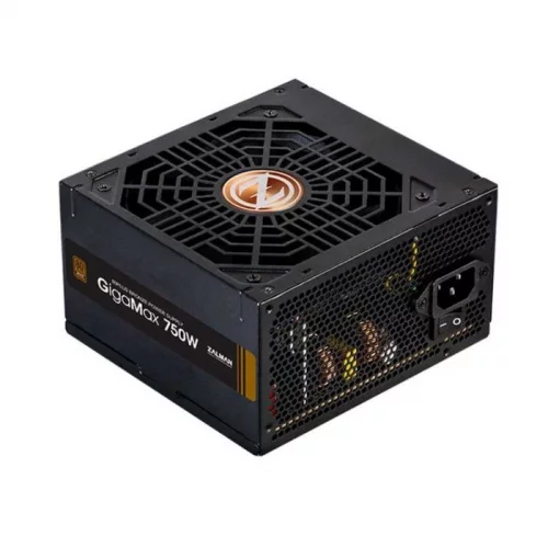 Блок питания 750W Zalman GigaMax ZM750-GVII <750W, (20+4+4+4) pin, 4x(6+2) pin, 5xSATA, 3xMolex, FDD, 12 см, (ZM750-GVII)