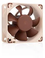 Кулер для корпуса/ Case Cooler Noctua NF-A6x25 5V (60x60x25mm, 3-pin, 17.19CFM, 19.3dBA, 3000RPM, Beige/Brown)