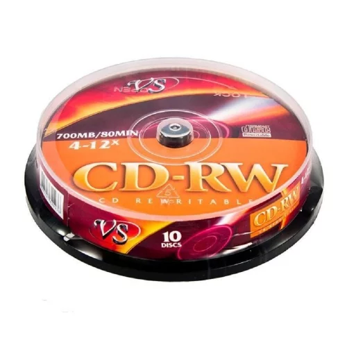 VS CD-RW 80 4-12x CB/10 (VSCDRWCB1001) (620236)