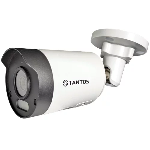 Камера видеонаблюдения IP Tantos TSi-Pe25FP 2.8-2.8мм цв. корп.:белый/ черный (00-00122956)
