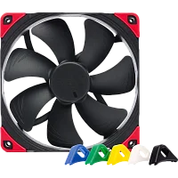 Кулер для корпуса/ Case Cooler Noctua NF-A14 PWM chromax.black.swap (140x140x25mm, 4-pin PWM, 82.5CFM, 24.6dBA, 1500RPM, Black)
