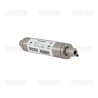 Устройство грозозащиты OSNOVO SP-IP/1000PW Уличное устройство грозозащиты из нержавеющей стали для локальной вычислительной сети (скорость до 1000 Мб/с) с защитой линий PoE (af/at, методы A + B, контакты 1/2, 3/6, 4/5, 7/8)