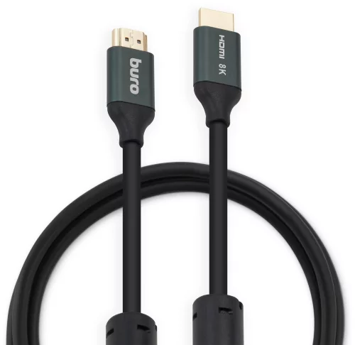 Кабель аудио-видео Buro HDMI (m)/HDMI (m) 3м. феррит.кольца позолоч.конт. черный (BHP-HDMI-2.1-3G) фото 8