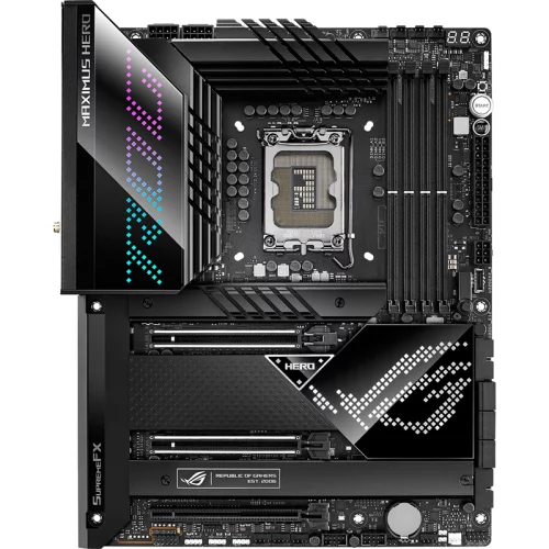 Материнская плата/ ROG MAXIMUS Z690 HERO LGA 1700, Intel Z690, 4xDDR5-4800 МГц, 3xPCI-Ex16, 3xM.2, Standard-ATX (90MB18E0-M0EAY0)