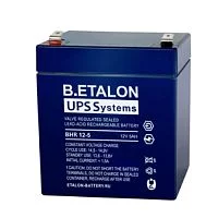 B.ETALON Аккумулятор BHR 12-5 (12 В 5 Ач, Нож F2 (Faston)) (B.ETALON BHR 12-5)