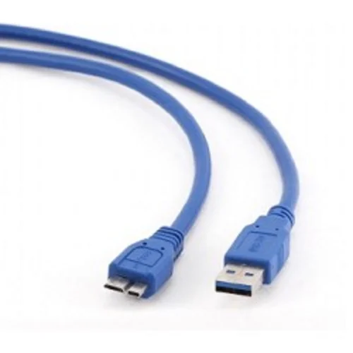 Gembird/ Cablexpert CCP-mUSB3-AMBM-0.5M Кабель USB 3.0 Pro , AM/ microBM 9P, 0.5м, экран, синий