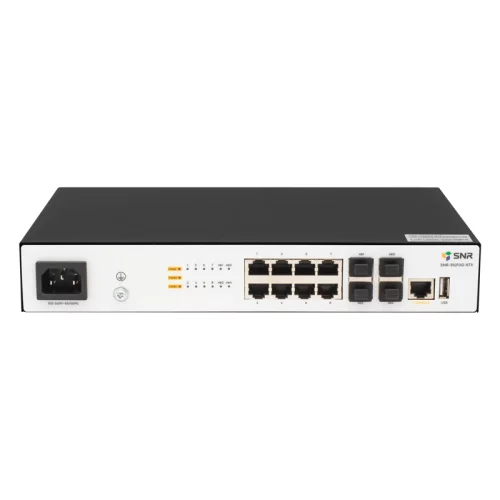 Коммутатор/ Управляемый коммутатор уровня 2+ SNR-S5210G-8TX-RPS