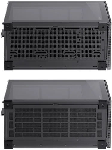 Корпус без блока питания/ Case JONSBO D41 MESH, Midi-Tower, TG, no fan, 1xUSB-A 3.2 + 1xUSB-C 3.2, ATX, mATX Black (D41 MESH BLACK) фото 10