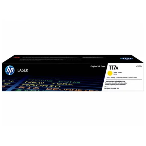 Тонер-картридж/ HP 117A Yellow Original Laser Toner Cartridge (W2072A)