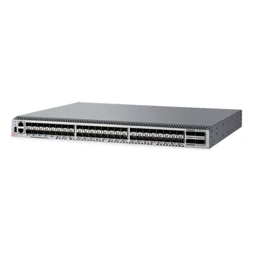 Коммутатор Brocade G620 64-port FC Switch, 48-port licensed, incl 48x 32Gb SWL SFP transceivers, Enterprise Bundle Lic, FOS Notupgradable, 2x PS 250W, Port Side Exhaust Air Flow, Rail Kit (BR-G620-48-32G-R_CR)