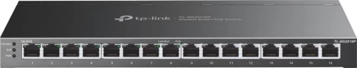 Коммутатор TP-Link SG2016P (L2+) 16x1Гбит/ с 8PoE+ 120W управляемый
