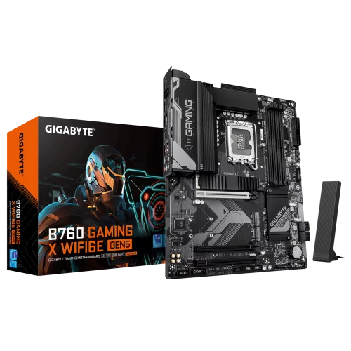 Материнская плата Gigabyte B760 GAMING X WIFI6E GEN5, RTL