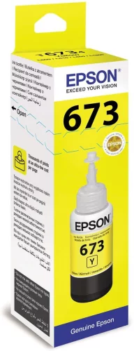Чернила/ Epson 673 EcoTank Ink yellow (C13T673498)