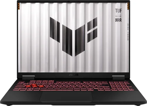 Ноутбук ASUS TUF A16 FA608UMI-TU172 16(1920x1200 (матовый, 144Hz) IPS)/ AMD Ryzen 7 260(2.4Ghz)/ 16384Mb/ 512PCISSDGb/ noDVD/ Ext:nVidia GeForce RTX 5060(8192Mb)/ Cam/ BT/ WiFi/ 90WHr/ war 1y/ 2.2kg/ Jaeger Gr (90NR0KV1-M00BC0)