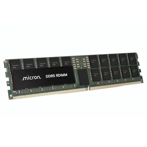 Оперативная память Micron DDR5 RDIMM 128GB 2Rx4 5600 MHz ECC Registered MTC40F2047S1RC56BB2, 1 year, OEM