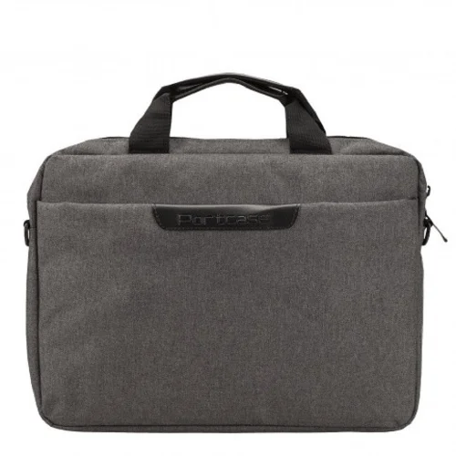 Сумка PORTCASE KCB-164 Grey(нейлон, серая до 14) (KCB-164GREY) фото 2