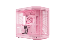 Корпус без блока питания/ Case HYTE Y70, Midi-Tower, TG, no fans, 2xUSB-A 3.2, 1xUSB Type-C, E-ATX, ATX, mATX, mITX Strawberry Milk (CS-HYTE-Y70-SM)