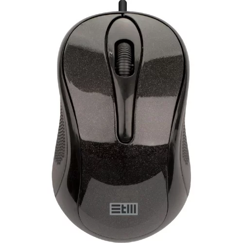 Мышь проводная USB STM 102C черный/ STM USB WIRED MOUSE STM 102C black