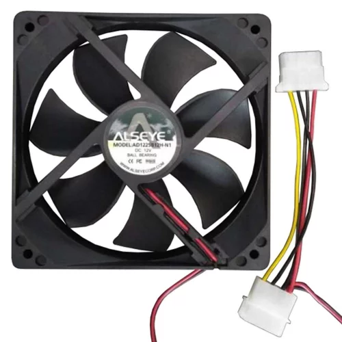 Вентилятор в корпус ALSEYE AD1225B12H-N1 FAN 120mm, 3200rpm, 102.9 CFM, Molex, подшипник, 48dBa OEM{100}