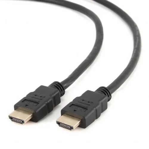 Кабель HDMI Gembird, 15м, v1.4, 19M/ 19M, черный, позол.раз., экран, пакет [CC-HDMI4-15M]